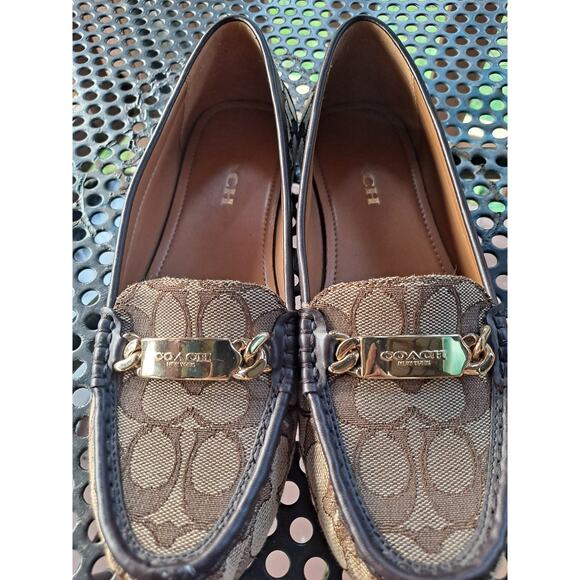 Coach Shoes - Coach Jacquard Loafers shoes flats Authentic
